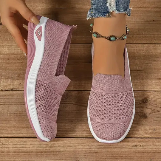 Women's Breathable Slip-On Orthopaedic Trainers
