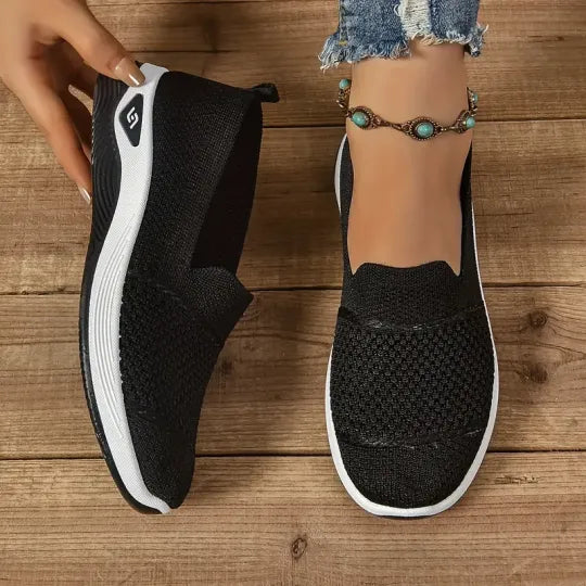 Women's Breathable Slip-On Orthopaedic Trainers