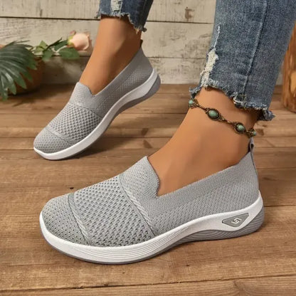 Women's Breathable Slip-On Orthopaedic Trainers
