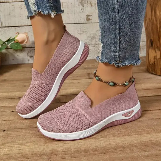 Women's Breathable Slip-On Orthopaedic Trainers